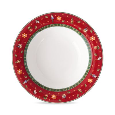 Toy's Delight Red Round Soup Bowl