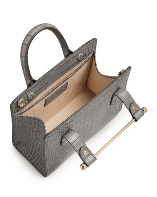 Croc Embossed Mini Tote