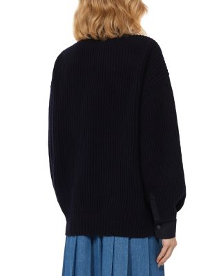 Weekend Signature Vanda Collared Wool & Cashmere Sweater