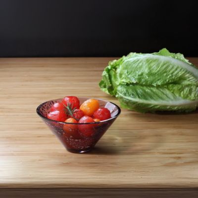 Lavender Dreams Crystal Bowls, Set of 2