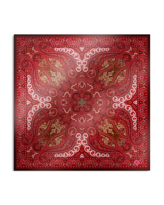 Weekend Accesori 2 OneStoneNew Red Purple Silk Scarf