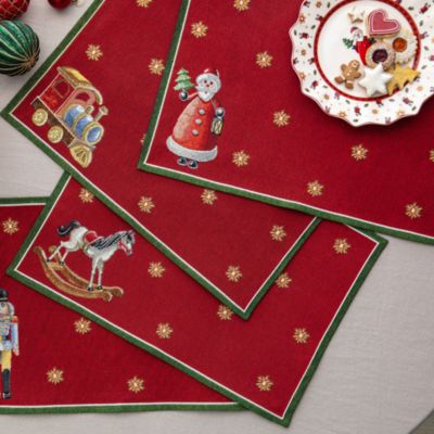 Toy&#39;s Delight Anniversary Placemat, Set of 4