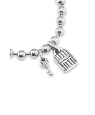  Lock & Key Charm Bracelet