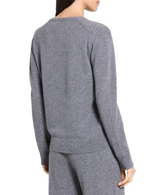 Button Neck Cashmere Sweater