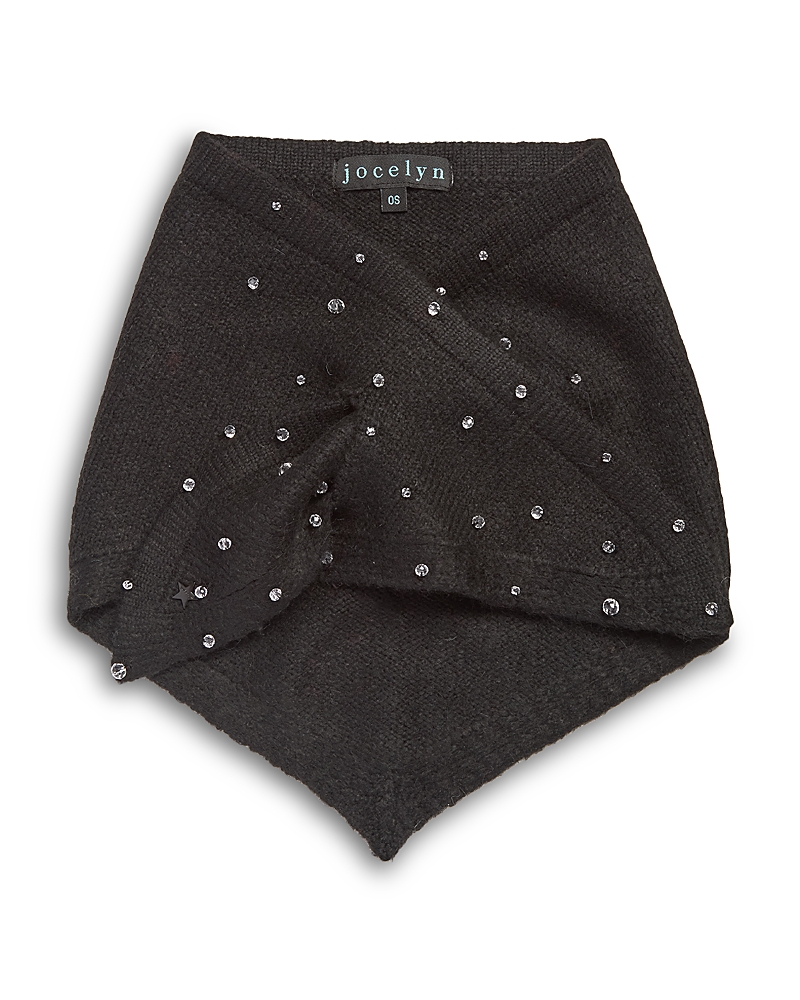 Jocelyn Knit Triangle Pull Through Scarf