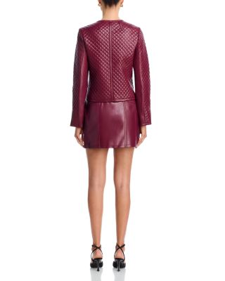 Brooke Faux Leather Jacket