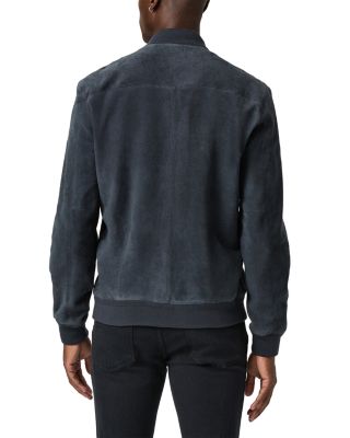 Chen Suede Bomber Jacket