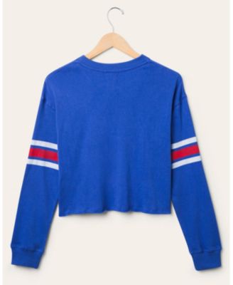 Women's NFL Buffalo Bills Retro Crop Fleece