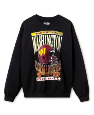 Unisex NFL Washington Commanders Helmet Flea Market Crew Fleece