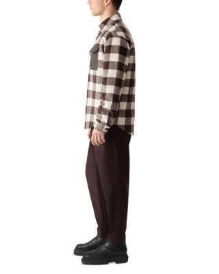 Ryker Wool Plaid Shirt Jacket