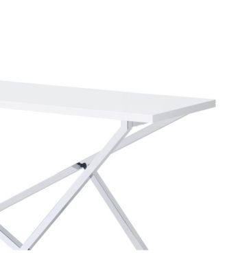 Hartsville 60" Steel Frame High Gloss Sofa Table