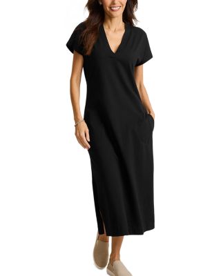 Islandscape Jersey Midi Dress