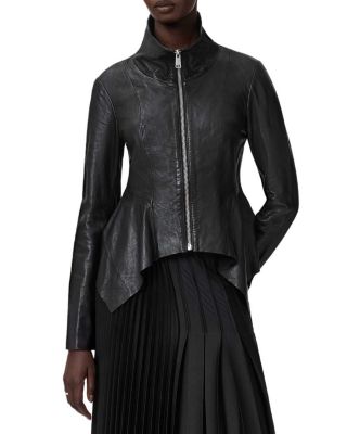 Grace Leather Biker Jacket