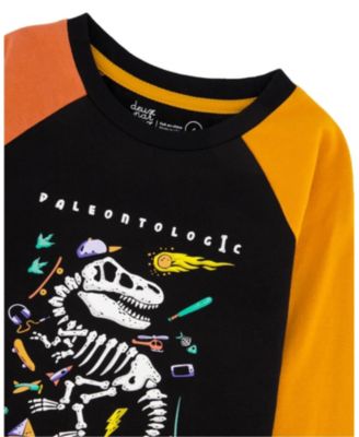 Boys' Long Raglan Sleeve Jersey Tee - Little Kid