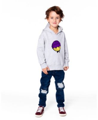 Boys' Pullover Fleece Hooded Sweatshirt - Little Kid