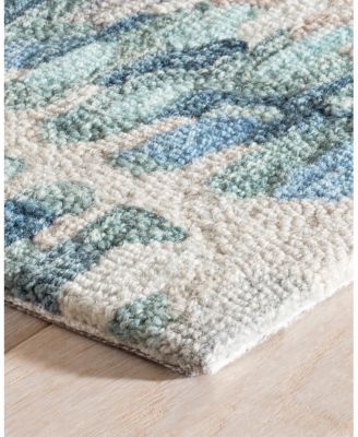 Dash  Albert by Annie Selke Paint Chip Wool DA1599 Area Rug, 6'0"x9'0"