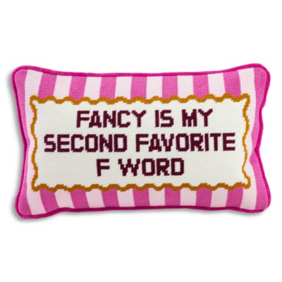 Fancy Needlepoint Pillow
