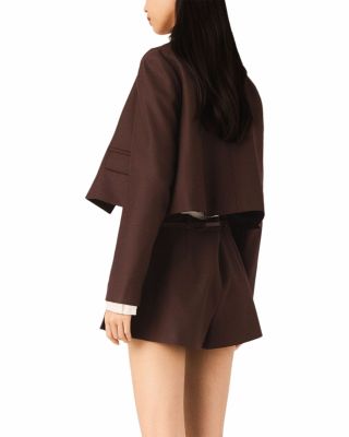 Short Double Breasted Jacket