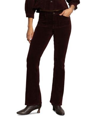 Velveteen Brook Bootcut Pants