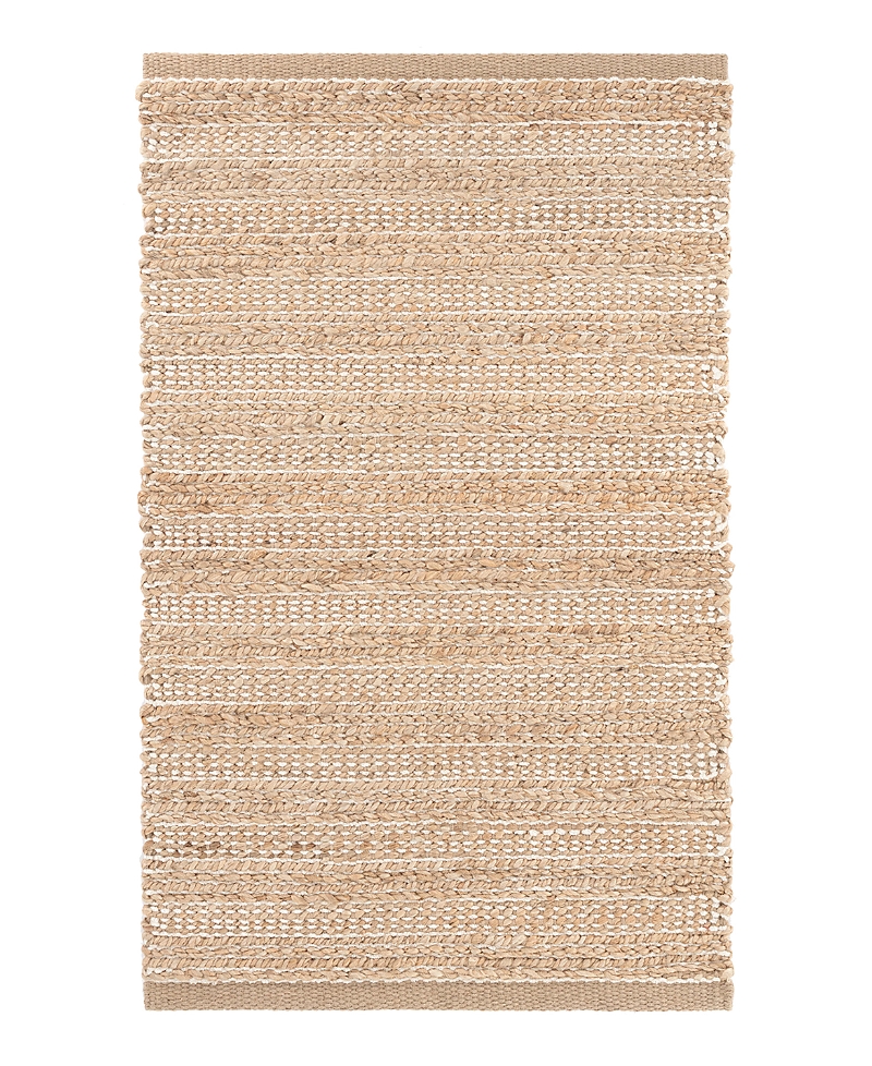 Dash & Albert By Annie Selke Dash Albert By Annie Selke Simba Da1017 Area Rug, 2'0x3'0 In White