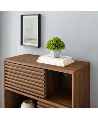 Render Three-Tier Display Storage Cabinet Stand