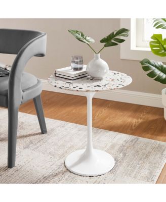 Lippa Round Terrazzo Side Table