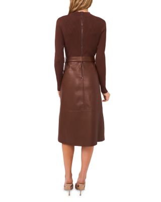 Oneida Mixed Media Dress