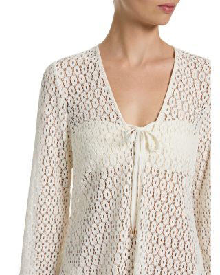 Stretch Lace Kaftan Cover-Up
