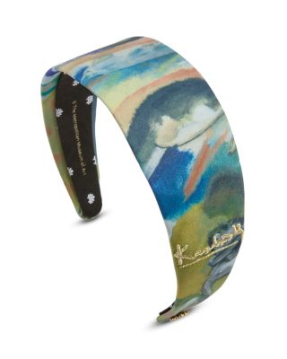 x The MET Brigitte Kandinsky Embroidered Headband