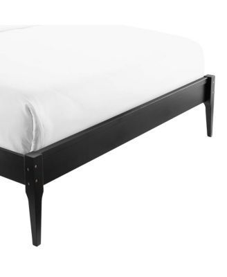 June Wood Platform Bed Frame