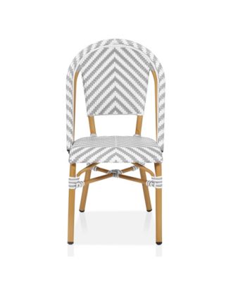 Conway Aluminum and Resin Wicker Outdoor Dining Chair