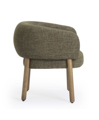 Foxy Performance Textured Fabric Accent Chair