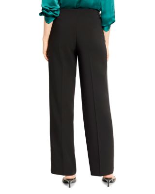 Lenox Wide Leg Sleek Stretch Tuxedo Pants