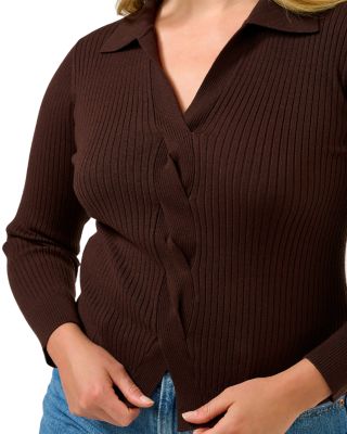 Bronti Cable Knit Top