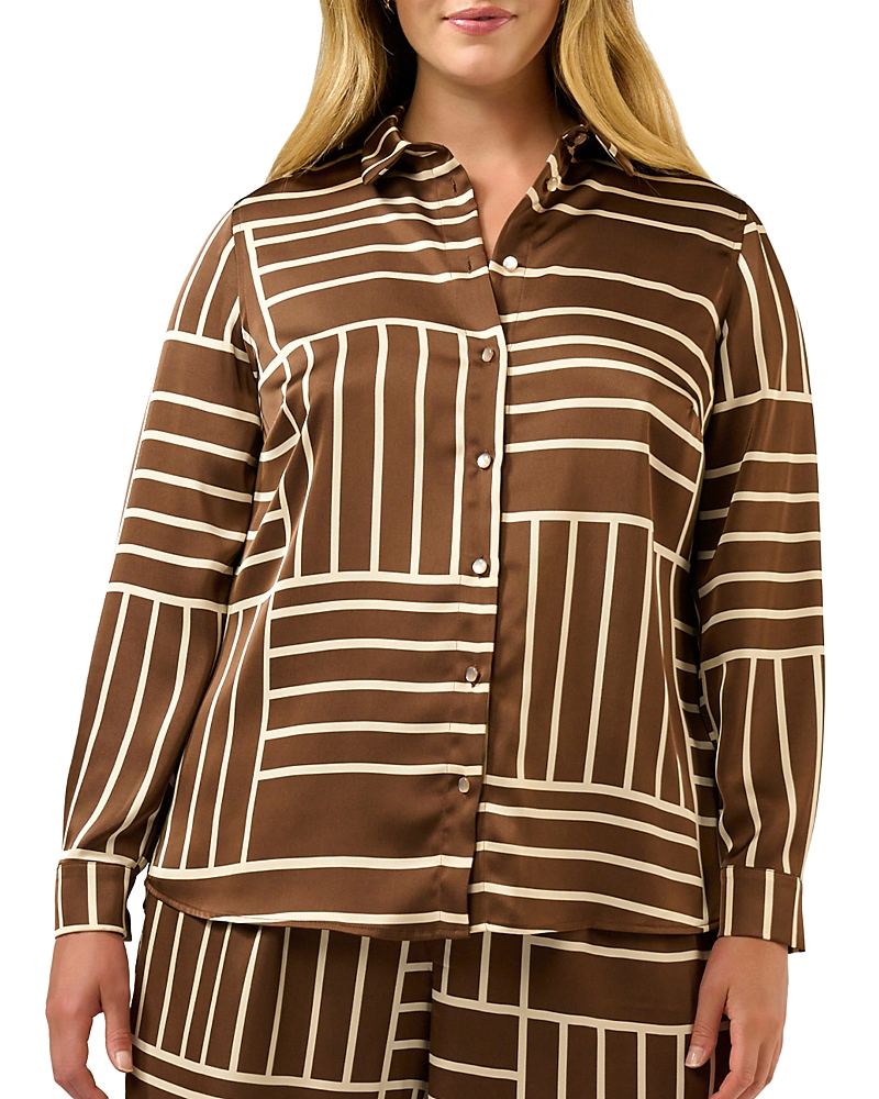 Estelle Plus Josie Printed Shirt