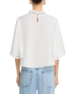 Eyelet Top