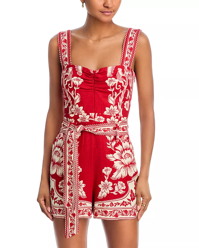 Farm Rio Guanacaste Belted Romper