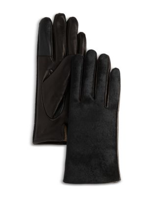 Cashmere Lined Calf Hair Gloves - Exclusive