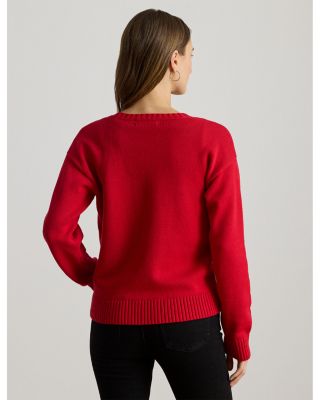 Intarsia Knit Dog Sweater