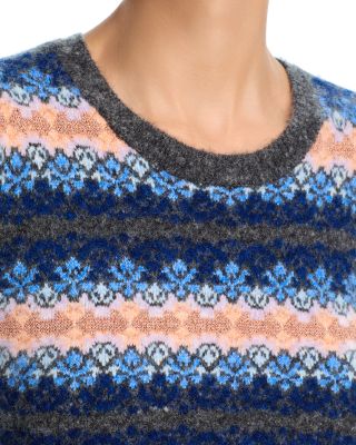 Evelyn Wool Blend Crewneck Sweater