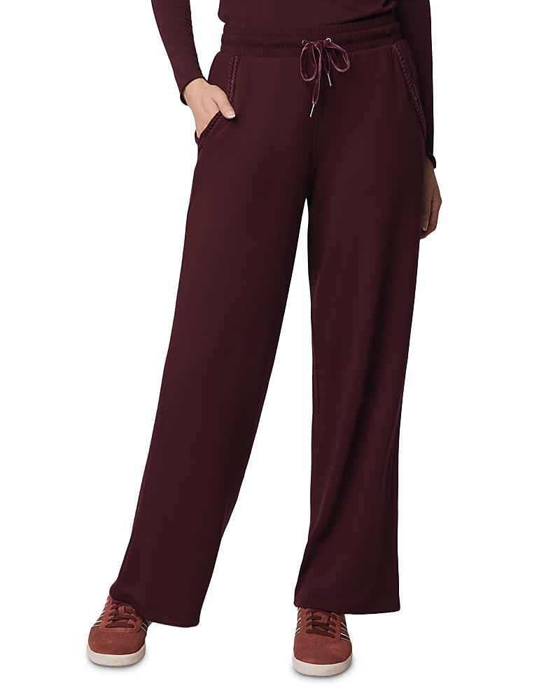 Splendid Supersoft Trim Pants In Brown
