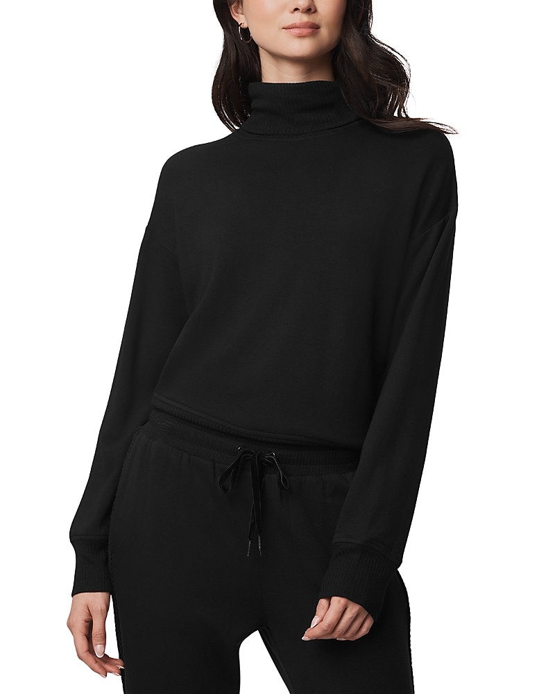 Splendid Supersoft Trim Turtleneck Sweater