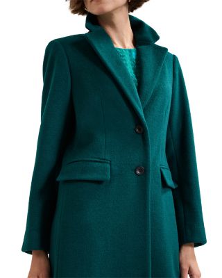 Lydia Long Wool Blend Coat