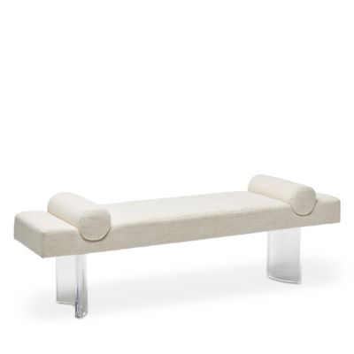 Bennett Grand Bench in Aria Sand Barley Loom