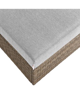 Convene Outdoor Patio Rectangle Ottoman