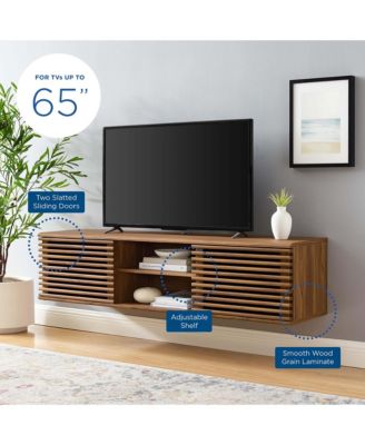 Render 60" Wall-Mount Media Console TV Stand