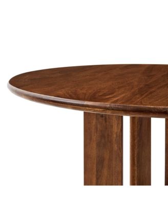 Rivian Round 48" Wood Dining Table