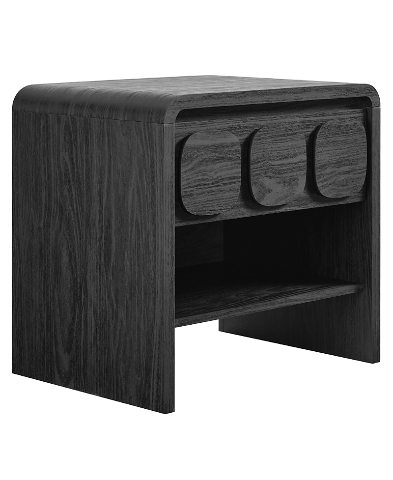 Modway Toscana 1-drawer Nightstand In Black