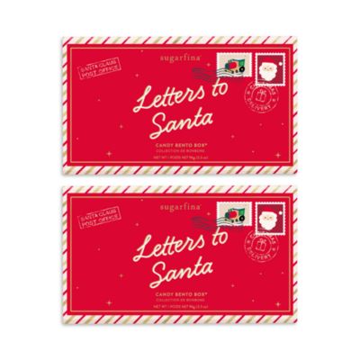 Letters to Santa Candy Bento Box, Set of 2