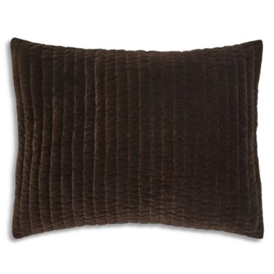 Velvet Quilted King Sham